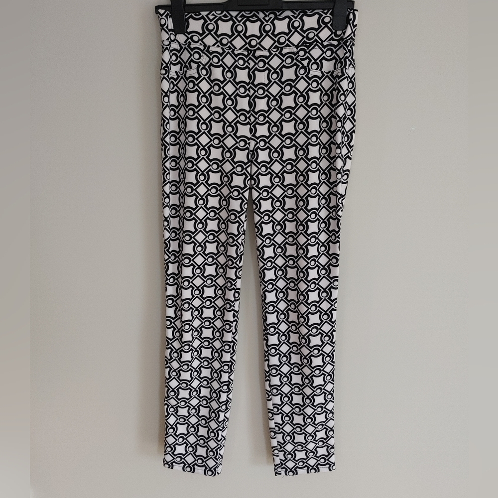 Joseph Ribkoff Printed Pull On Pants Size 6